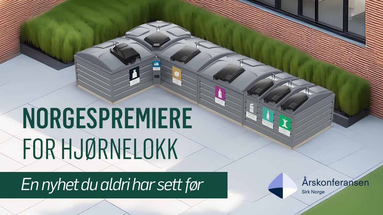 Først i Norge - Hjørnelokk!